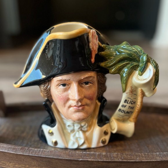 Royal Dalton collector Captain Bligh large character mug with authenticity cert! - Picture 1 of 11